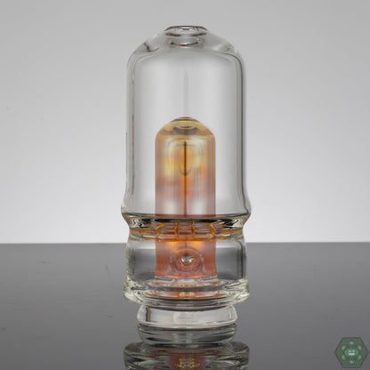 Galloway Glass - Single Ratchet Clear/Fume Attachments - @Gallowayglass - HG