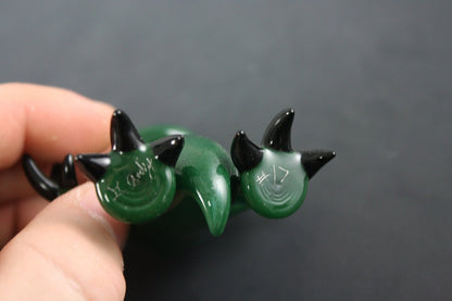 Gemini Andy critter pendant #17 - @Geminiandyglass - HG