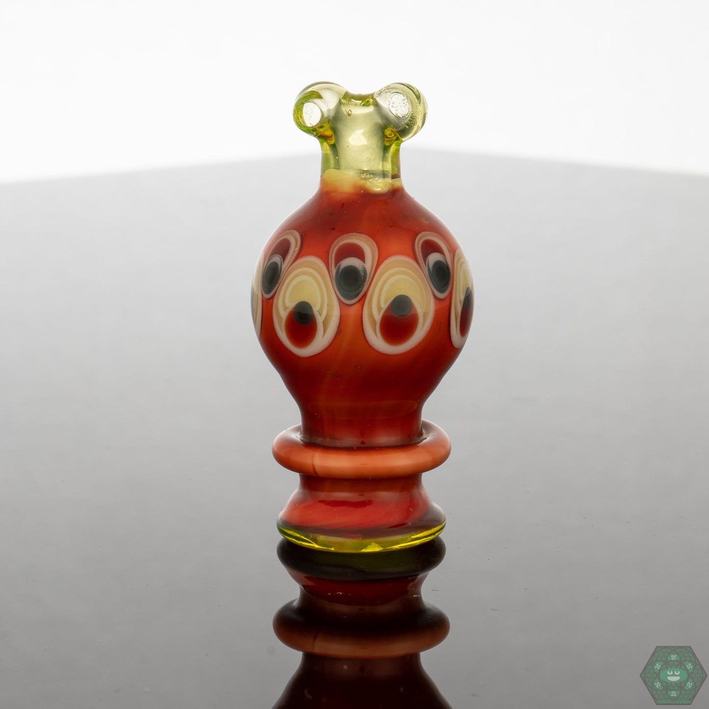 Glass Dab Accessories: Natrix Glass Spinner Caps are an essential accessory for any dab rig, enhancing airflow and vapor production for a more enjoyable experience.