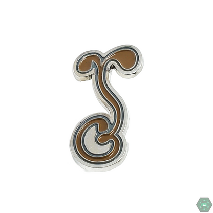 Grass Roots G Sprout Hat Pin with durable enamel quality, offering a minimalistic yet iconic design for collectors and enthusiasts