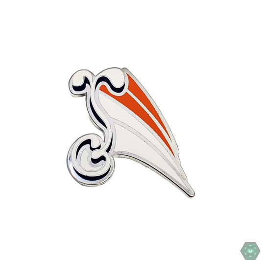 Grass Roots G Sprout Hat Pin featuring an iconic minimalistic design with durable enamel finish, perfect for any collection