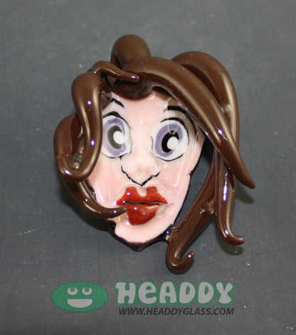 Grimm 3D pendant #1 - Headdy Glass - HG