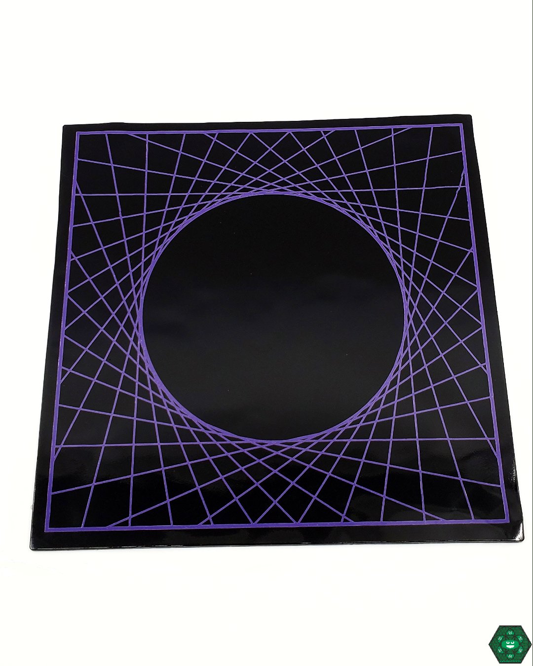 Grip Mat Pattern #1, a heat-resistant dab mat featuring a stylish modern design for secure and reliable use.