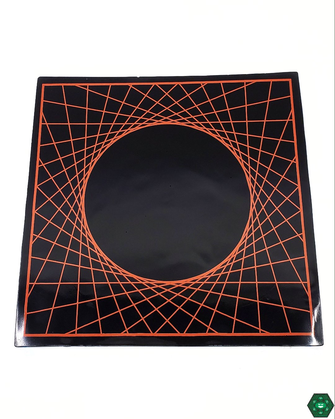 Grip Mat Pattern #1, a premium non-slip mat crafted for stability and durability during dabbing sessions.