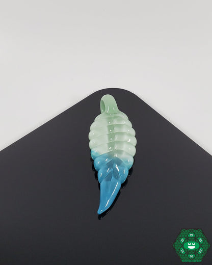 Grok Leaf Pendant - @Groks_glass - HG