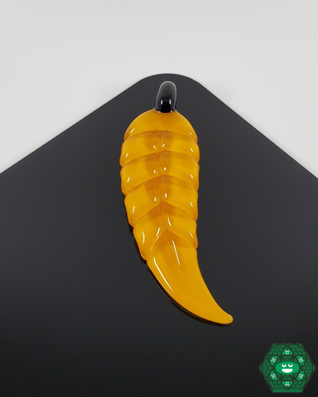 Grok Leaf Pendant - @Groks_glass - HG