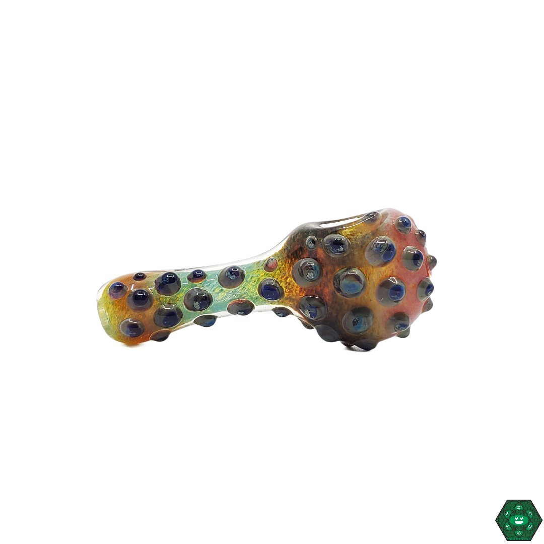 Guru G Chillum, a classic glass pipe designed for smooth and efficient smoking with a convenient, compact form.