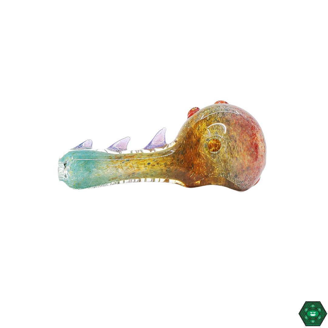 Guru G Chillum, a compact and versatile glass pipe designed for quick, straightforward sessions and easy portability.