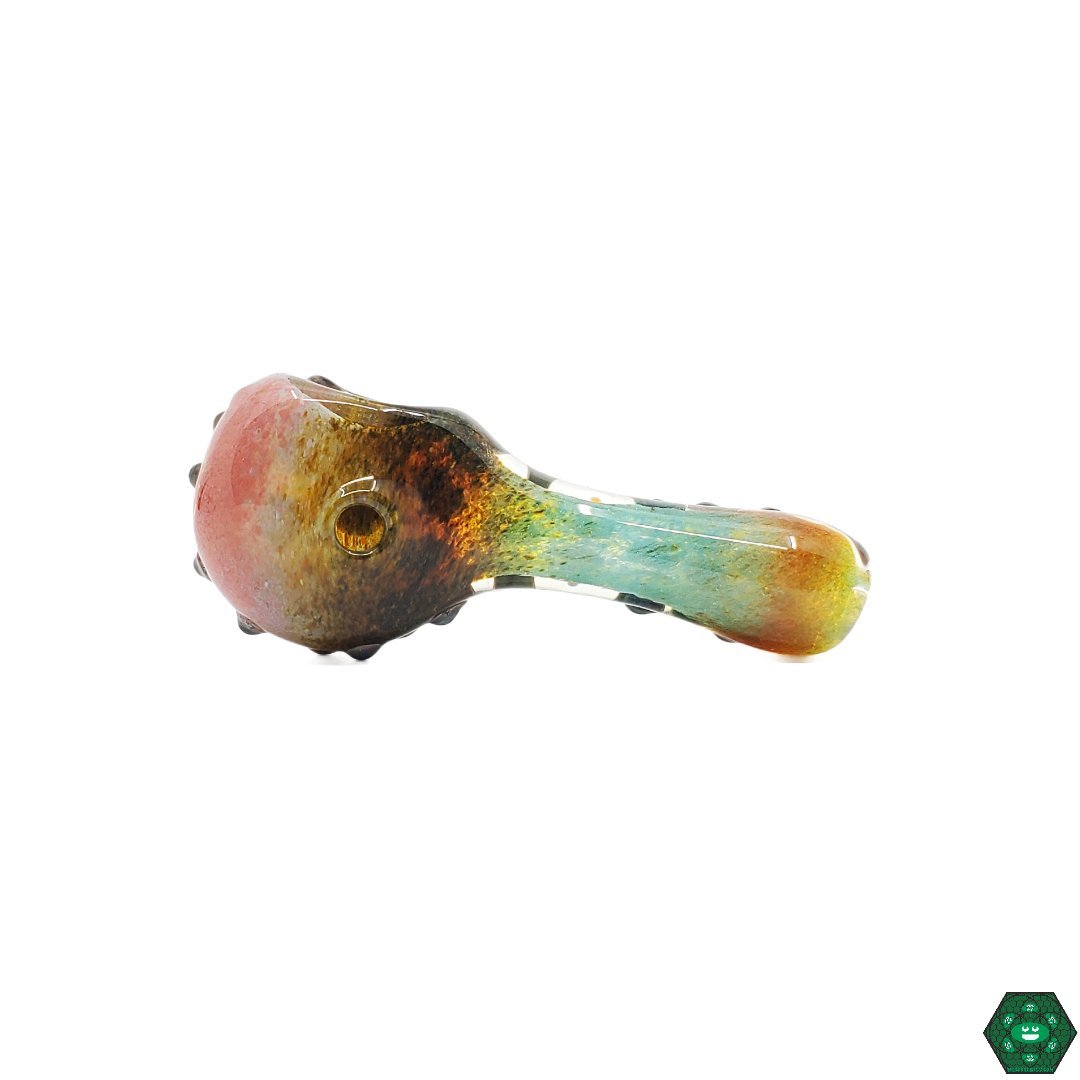 Guru G Chillum, a minimalist glass smoking pipe crafted for easy use and portability in a sleek design