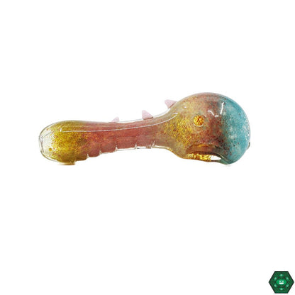Guru G Chillum, a portable and durable handheld glass pipe ideal for smokers who prefer a simple, efficient design.