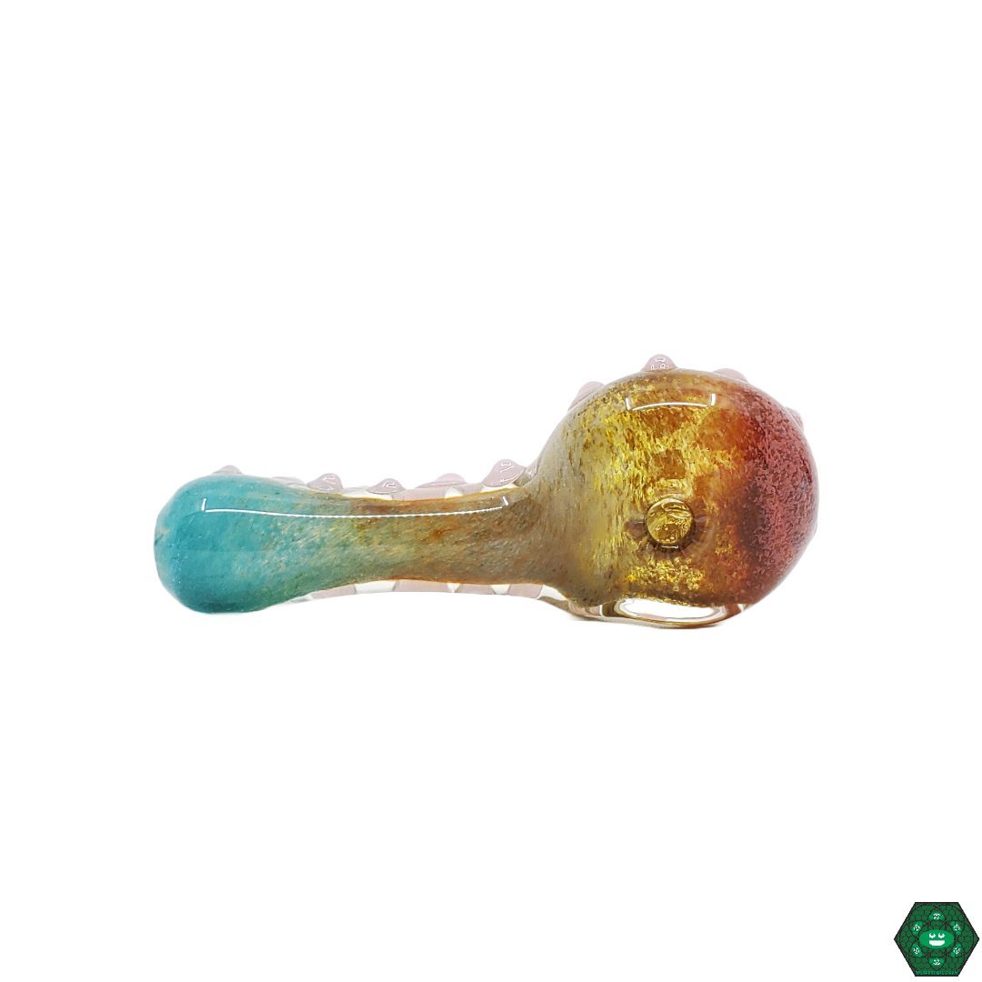Guru G Chillum, a small and lightweight glass pipe offering easy portability and a smooth smoking experience.