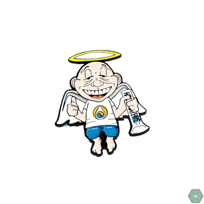  Halo Kid Pin showcasing an iconic design with a high-quality enamel finish, perfect for fans and collectors seeking a stylish and durable accessory.