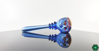 Handblown Wig Wag Glass Pipe by Kyle White, each piece unique and showcasing the artist's skill.