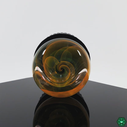 Handcrafted Dab Jars: These Erin Cartee dab jars are individually handcrafted, ensuring each piece is unique and of high quality.