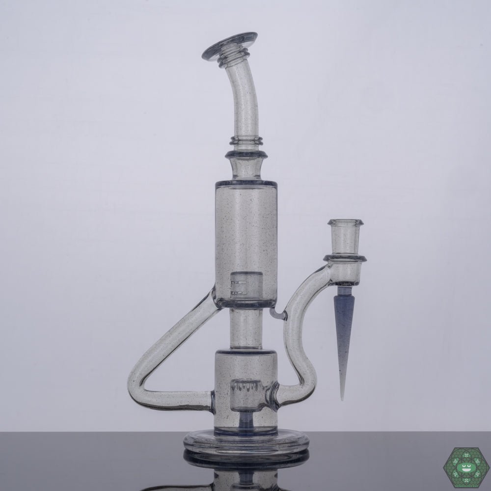 Heady Glass Bubble Dumper: The Parallax Bubble Dumper is a premium heady glass piece crafted by The Glass Carpenter, combining artistry and functionality.