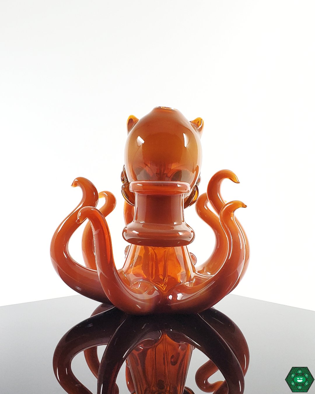 Heady Glass Dab Rig: The Casto Glass Octoblickey, a collector's item blending artistic design with smooth functionality for dabbing enthusiasts.