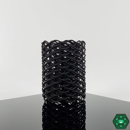 Side view of Heat Cage Matte Color Nozzle Guards, offering durable protection and enhanced grip for torches.

