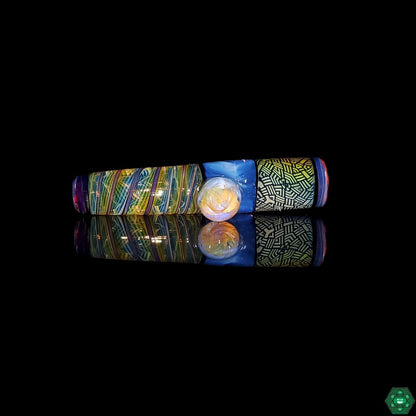 Hefe Glass Onie #2, a compact and stylish handcrafted onie designed for easy use and a smooth smoking experience.