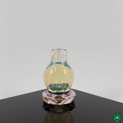 High-quality Brick Glass Bubble Carb Cap, designed for enhanced airflow and better vaporization.