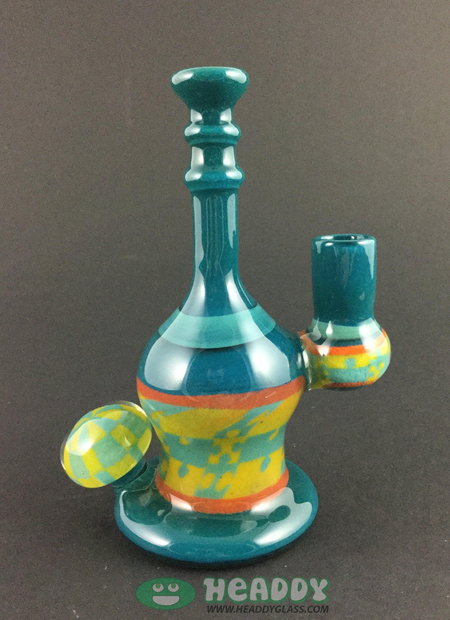 Hoffman Glass - Minitube (Aqua Azul) - @Hoffmanglass - HG