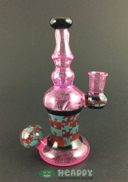 Hoffman Glass - Minitube (Pink) - @Hoffmanglass - HG