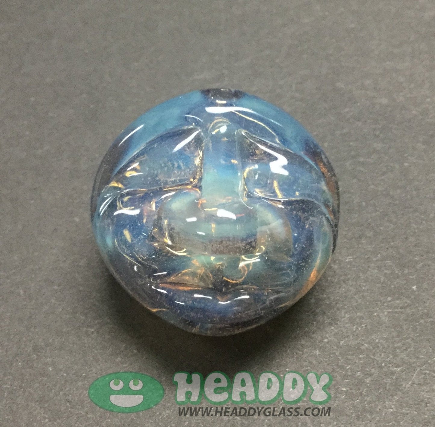  Bishop Carb Cap #1 - Precision Glass Carb Cap for Optimal Vapor Control. Elevate your dabbing setup with this carb cap, crafted for superior airflow and optimal vaporization control.