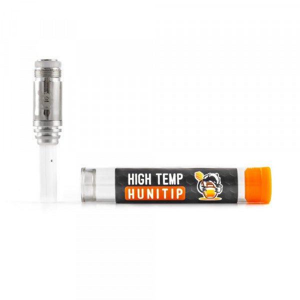 Huni Badger High Temp HuniTip, designed for rapid heating and intense vapor production, ideal for those who prefer high-temperature dabs, providing a satisfying and powerful dabbing experience.