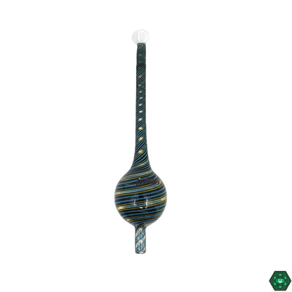 I-Dab Glass - Lineworked Bubble Cap - @Idabglass - HG