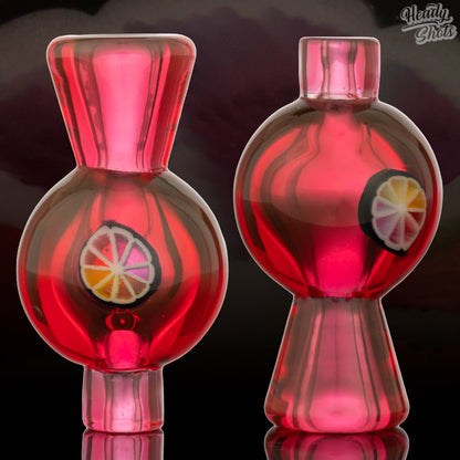 J Fell Bubble Cap, handcrafted from high-quality borosilicate glass for enhanced dabbing experiences