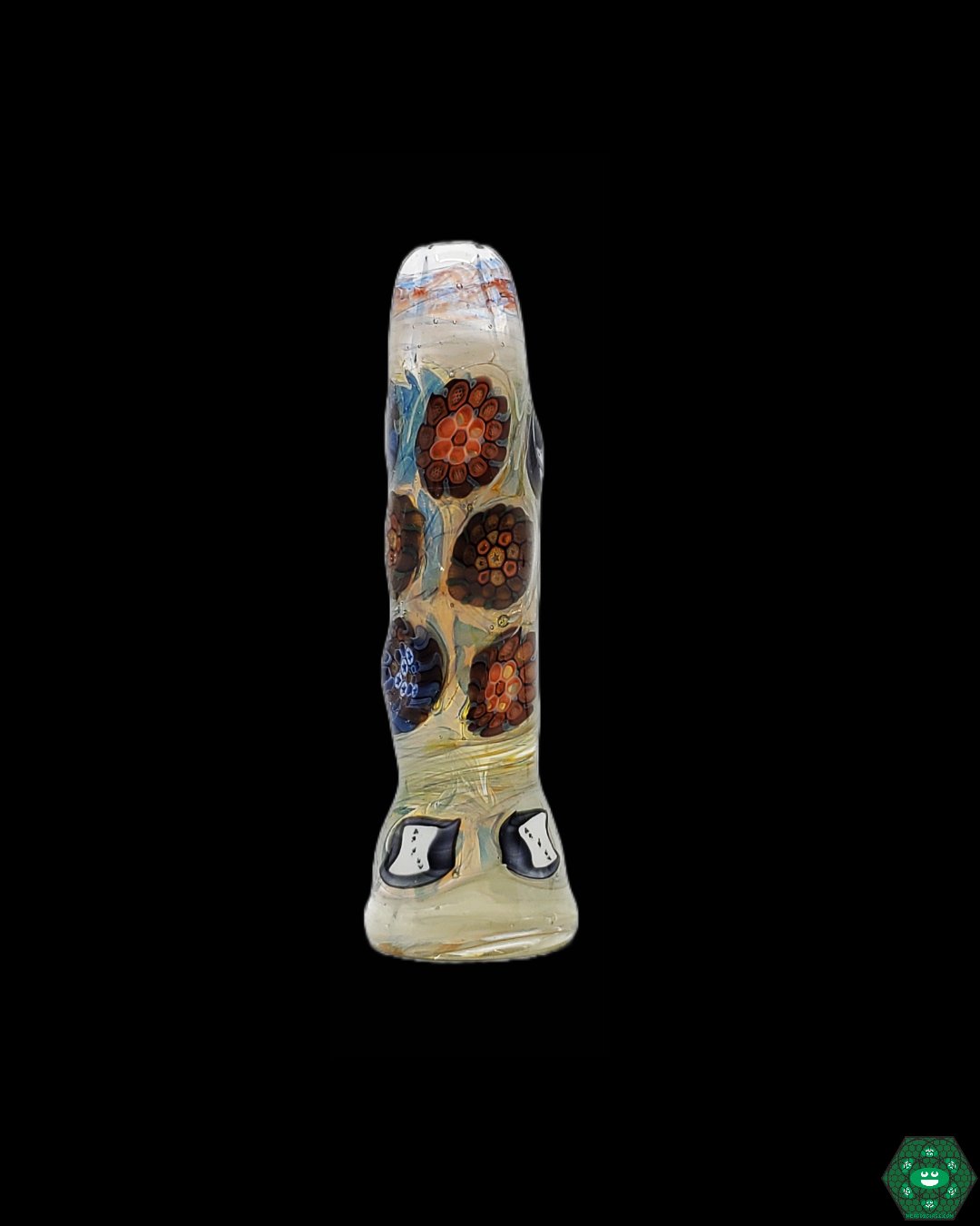 J Kelly Onies, a small and durable glass chillum offering easy and reliable smoking in a compact form.