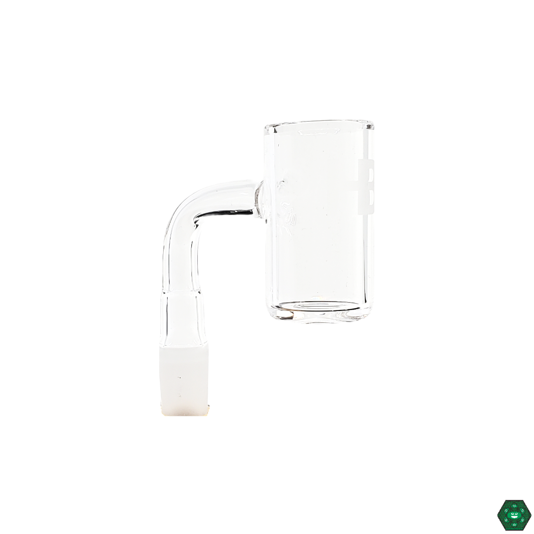  Joel Halen 25MM Quartz Bucket, crafted from premium quartz to ensure quick heating, durability, and enhanced vapor quality for a flavorful dabbing experience.