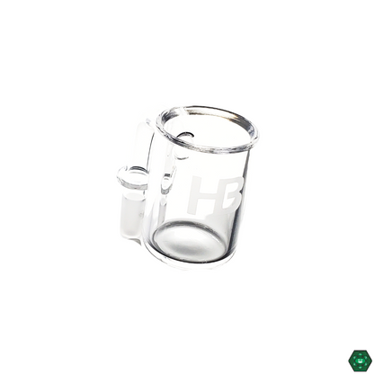 Close-up of the Joel Halen 30MM Quartz Bucket, showcasing its premium quartz construction designed to preserve terpenes and enhance flavor for a better dabbing experience.