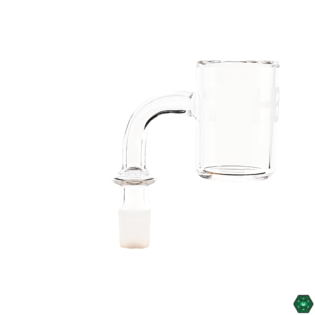 Joel Halen 30MM Quartz Bucket, featuring a larger surface area for extended and efficient dabbing, crafted from durable quartz for consistent heat distribution.