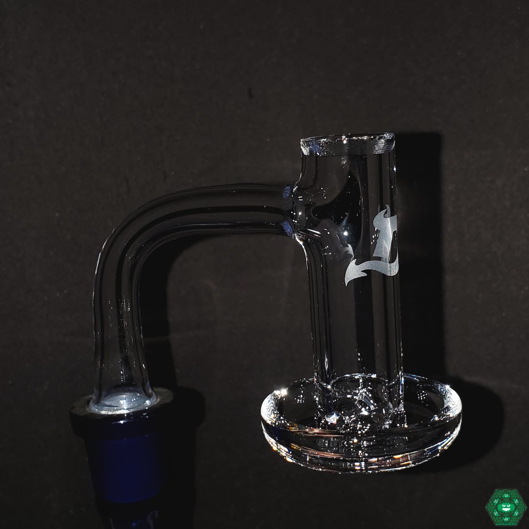 Joel Halen Mini Dab Devil Quartz Banger – Precision airflow and high-quality quartz design for smooth dabs.