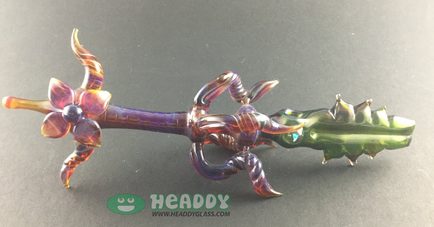 Jon E Walker flower dry - Headdy Glass - HG