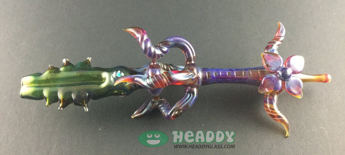 Jon E Walker flower dry - Headdy Glass - HG