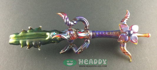 Jon E Walker flower dry - Headdy Glass - HG