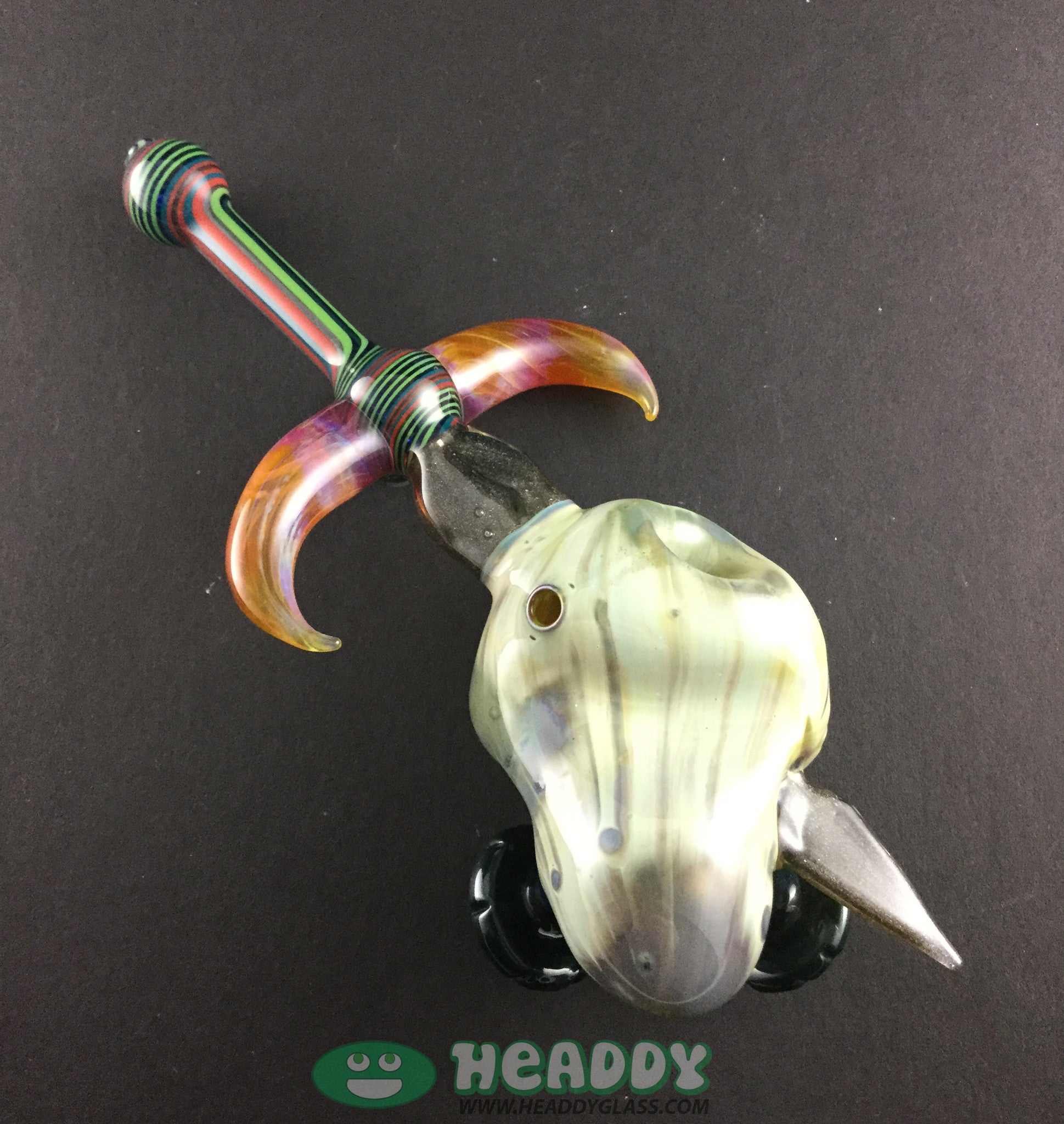 Jon E Walker/Grit gas mask dry - @jwalkerglass - HG