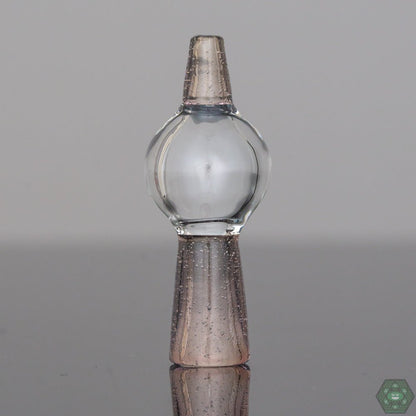  Kayo Glass Accessories: These bubble caps are a perfect addition to any dabbing setup, combining functionality with artistic design from Kayo Glass.