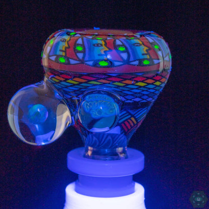 Kevin Murray Fully Worked 14MM Slider - @Kevinmurrayglass - HG