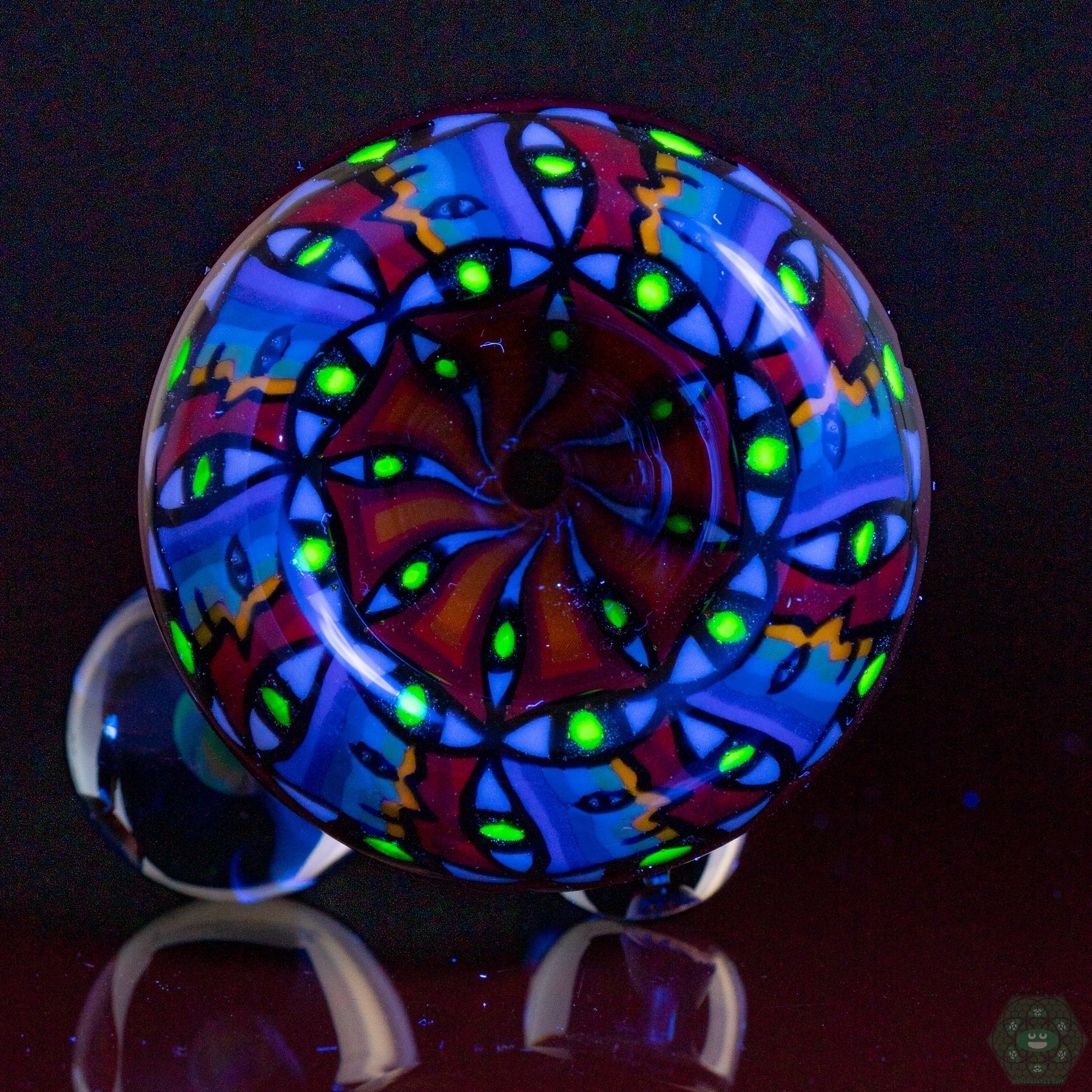 Kevin Murray Fully Worked 14MM Slider - @Kevinmurrayglass - HG