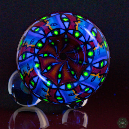 Kevin Murray Fully Worked 14MM Slider - @Kevinmurrayglass - HG