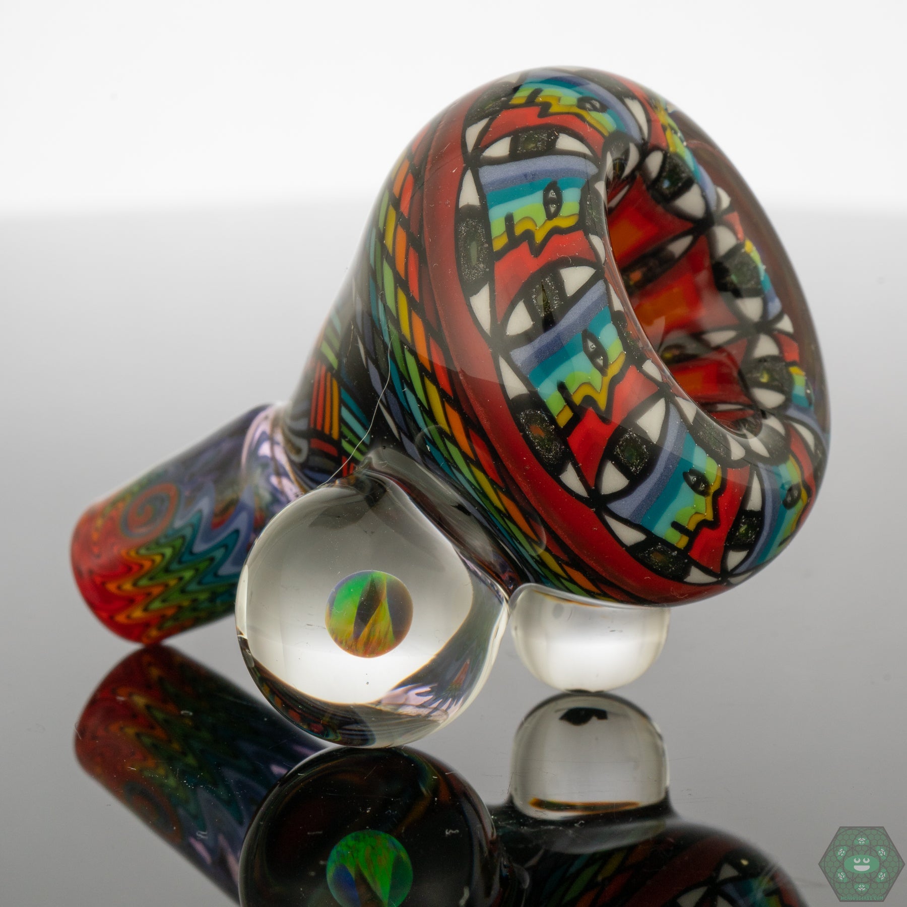 Kevin Murray Fully Worked 14MM Slider - @Kevinmurrayglass - HG