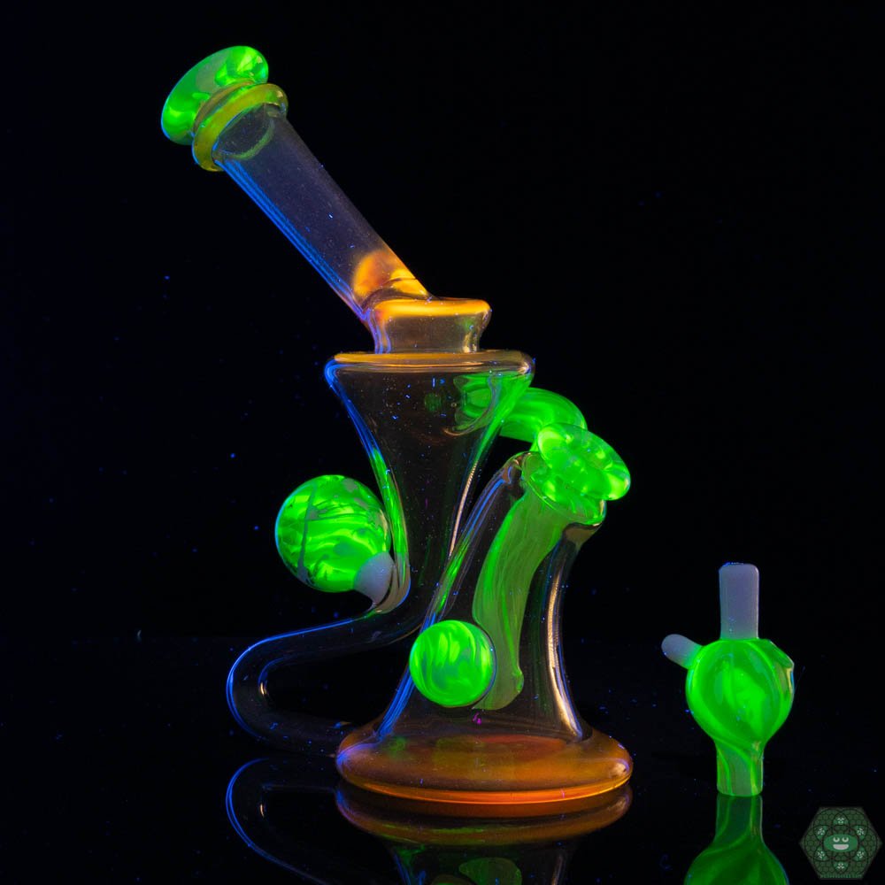 Kilo Glass - Fully Worked Recycler #113 - @Kiloglass - HG
