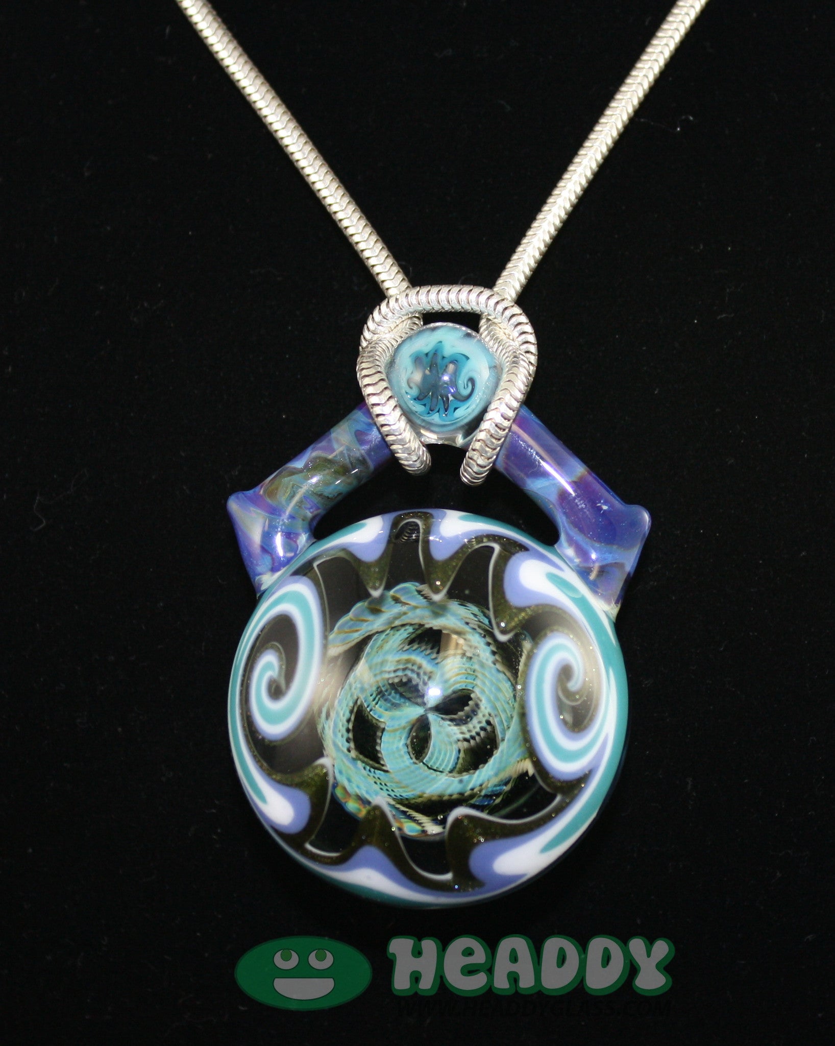 Koichi Yajima pendant 1 - Headdy Glass - HG