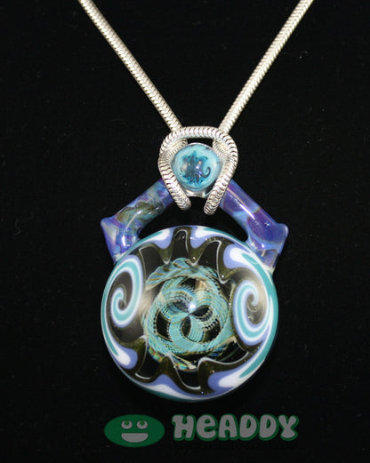 Koichi Yajima pendant 1 - Headdy Glass - HG