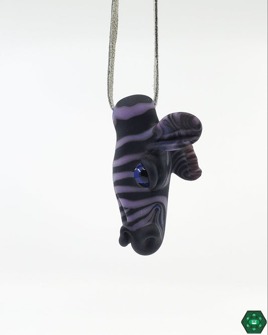 Matt Robertson Zebra Pendy - Headdy Glass - HG