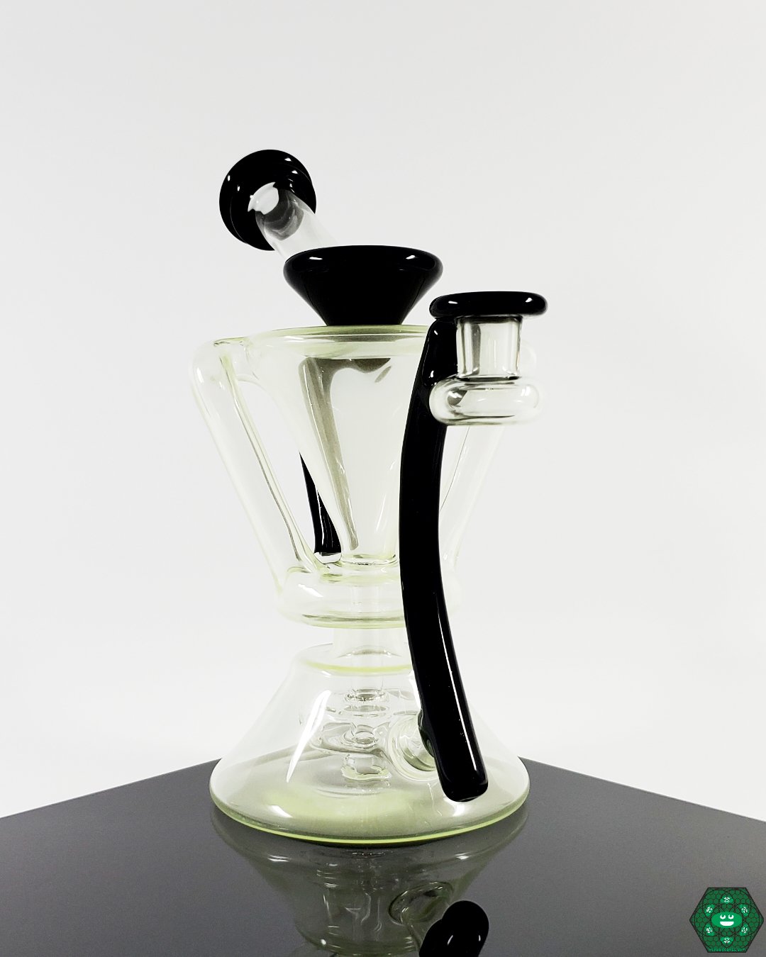 McGrew Glass Ghostidote Internal Recycler, designed for smooth pulls with a refined internal system for seamless airflow and effective recycling, a great choice for users seeking function-driven design.