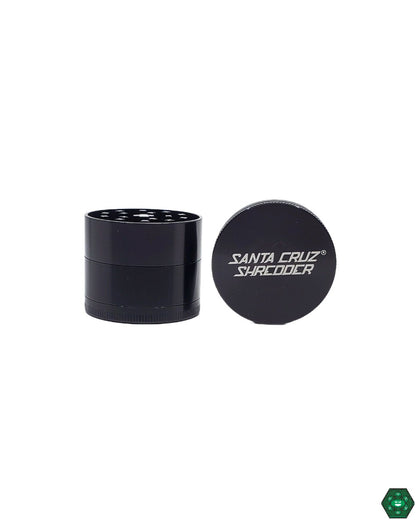 Medium-Size Herb Grinder: The Santa Cruz Shredder medium-sized grinder offers a balance between portability and capacity, ideal for everyday use.