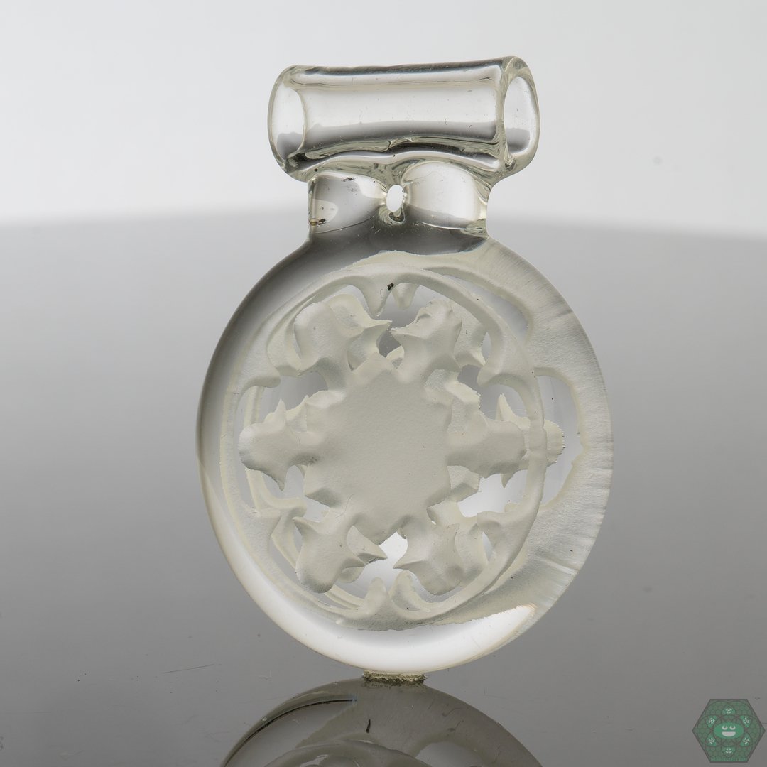 Mesonja Glass - Clear Sandblasted Amulets - Mesonja Glass - HG